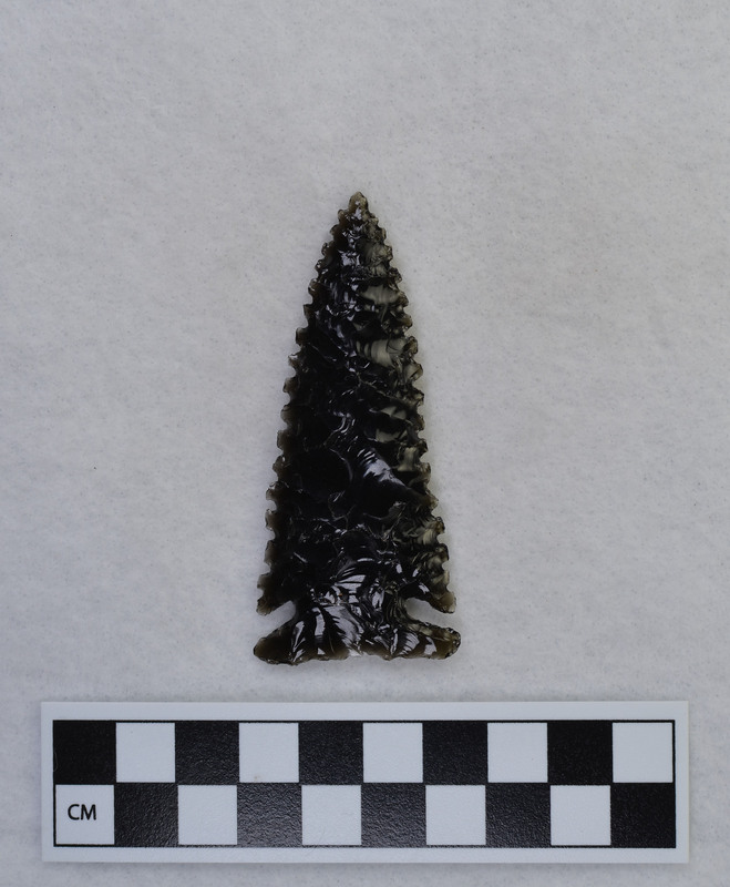 Side notched, serrated