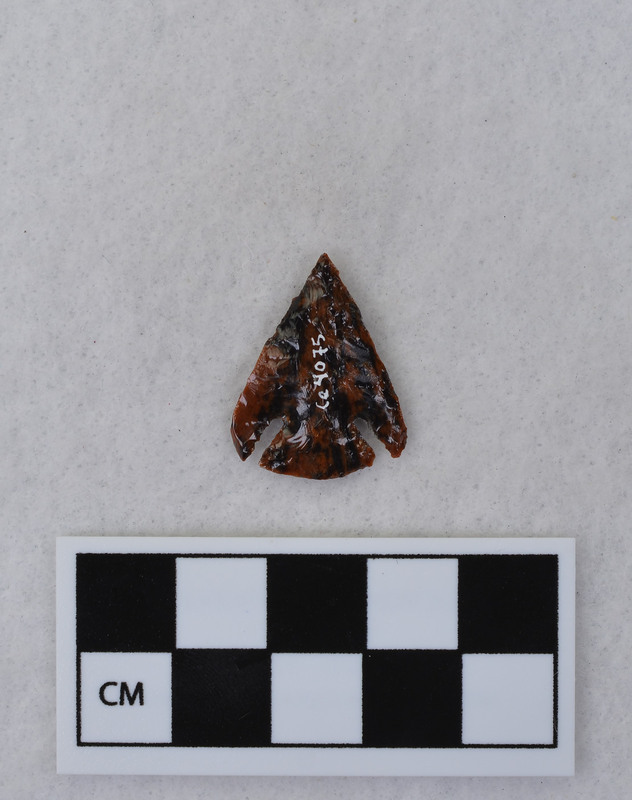 Small, corner notched