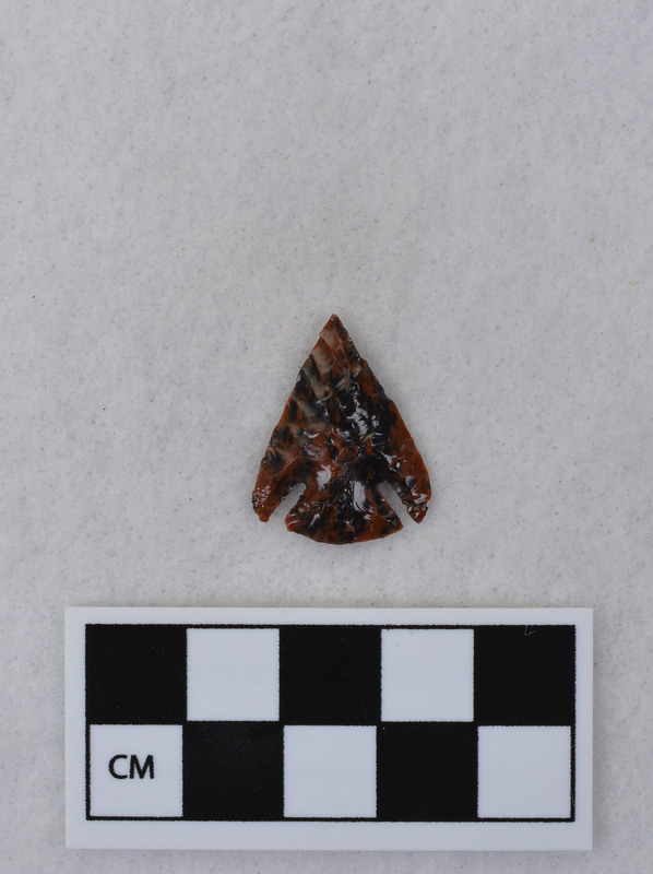 Small, corner notched