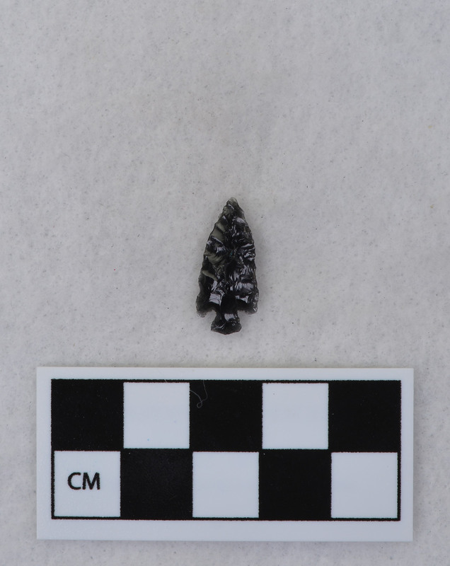 Small, corner notched