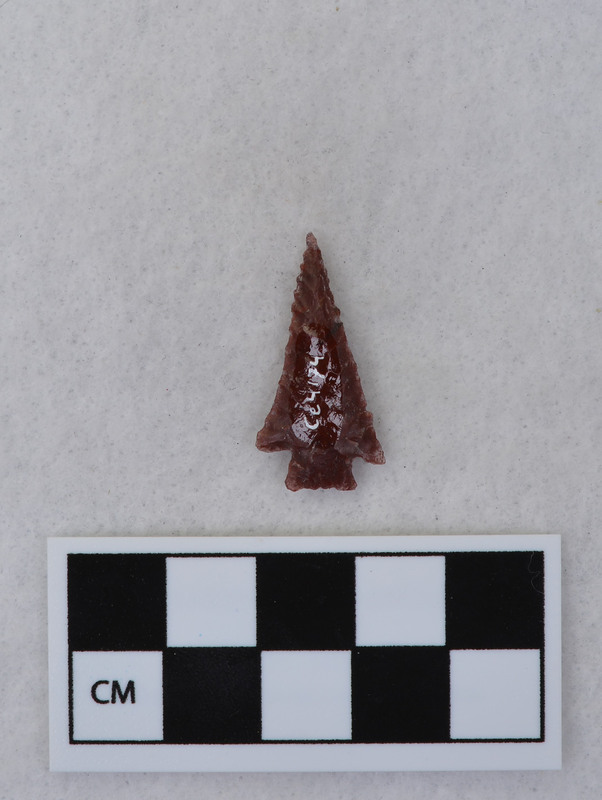 Small, corner notched