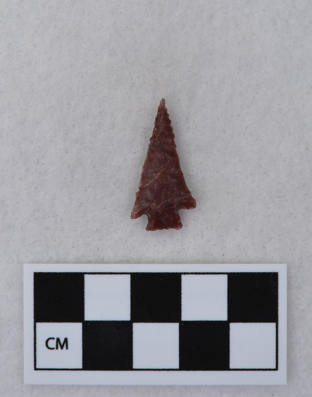 Small, corner notched