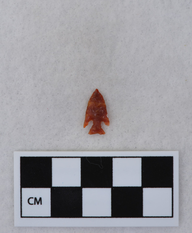 Small, corner notched