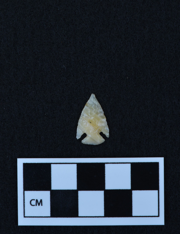 Small, corner notched