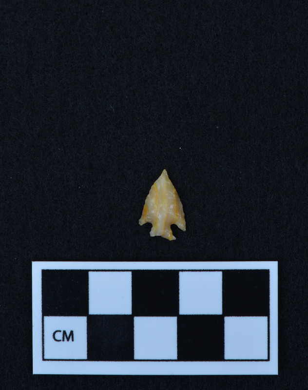 Notes indicate that this object was made by Donald E. Crabtree very early in his experiments, around 1930-1935.