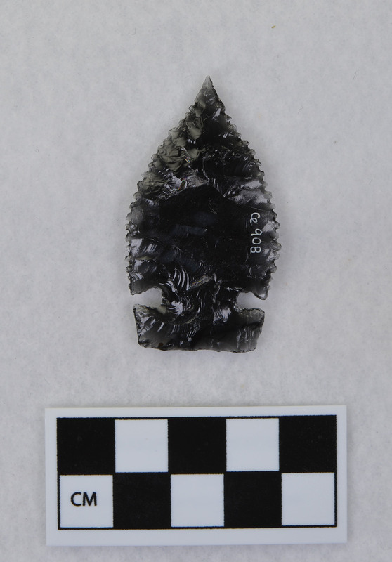 Side notched, serrated