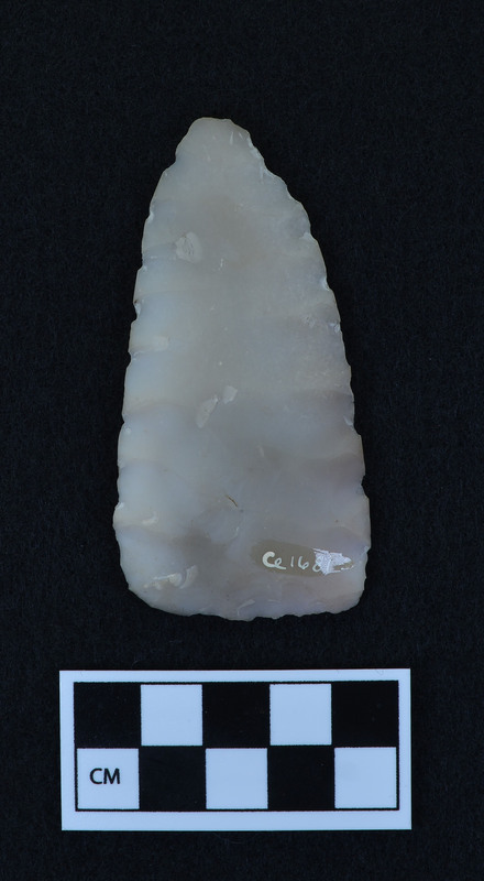 Heat treated, long collateral flaking