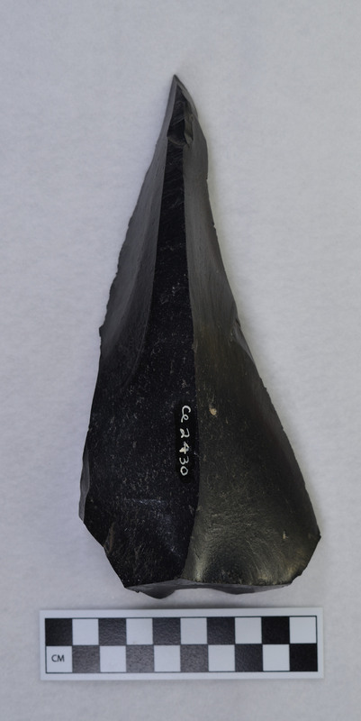 Natural fracture, possible thermal fractured