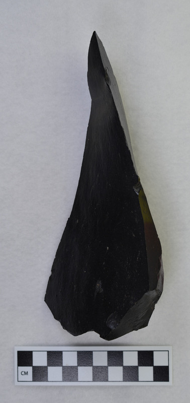 Natural fracture, possible thermal fractured