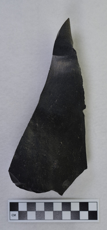 Natural fracture, possible thermal fractured