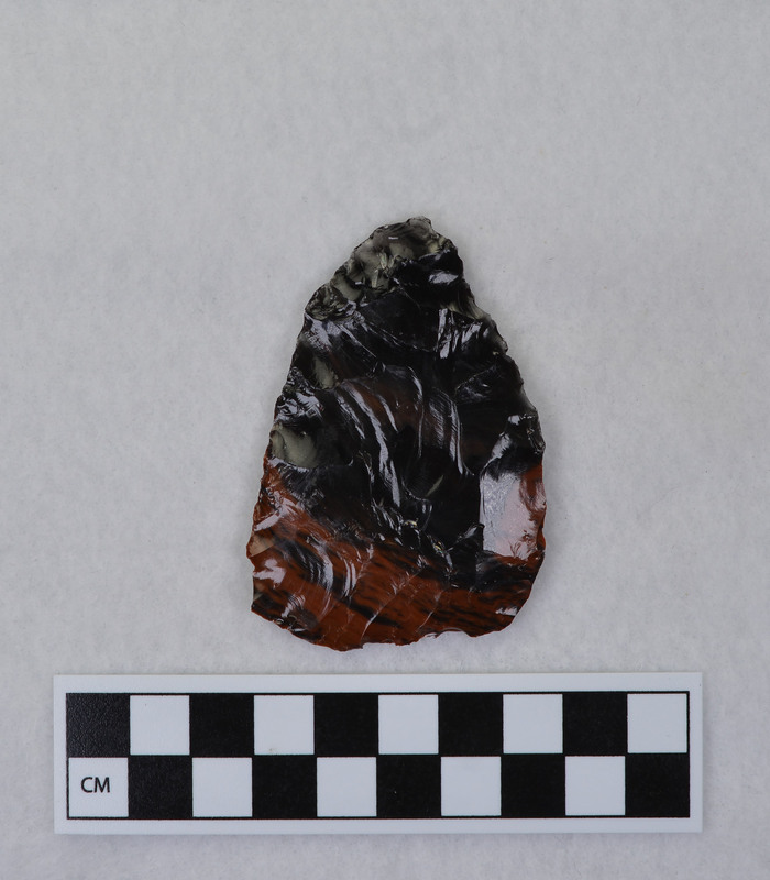 Percussion, made from flake