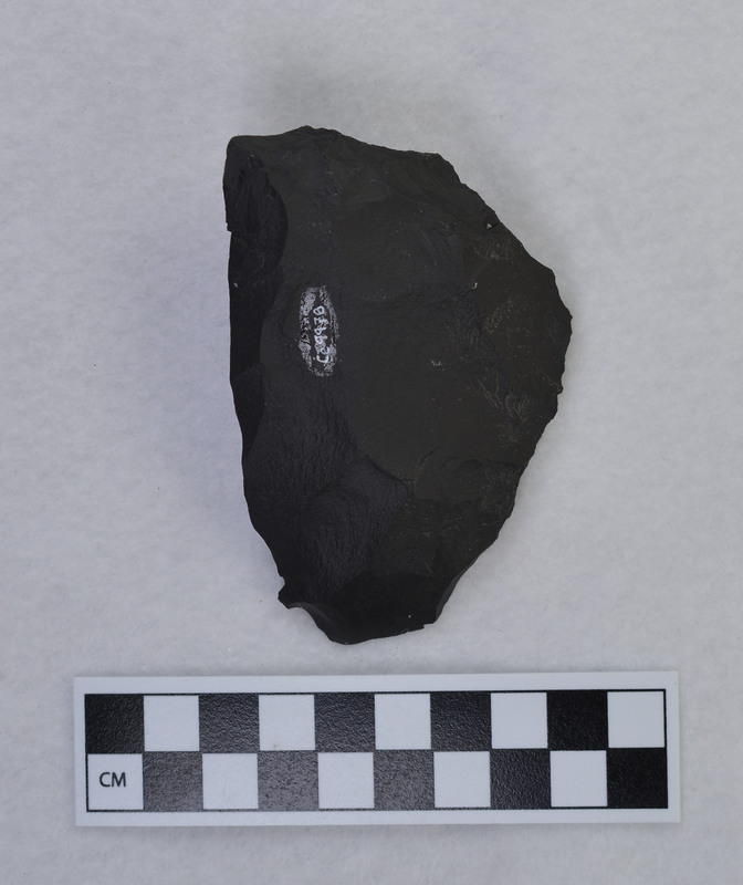 A Shirataki core made by Tusgio Matsuzawa. The core shows removal of ski spall.