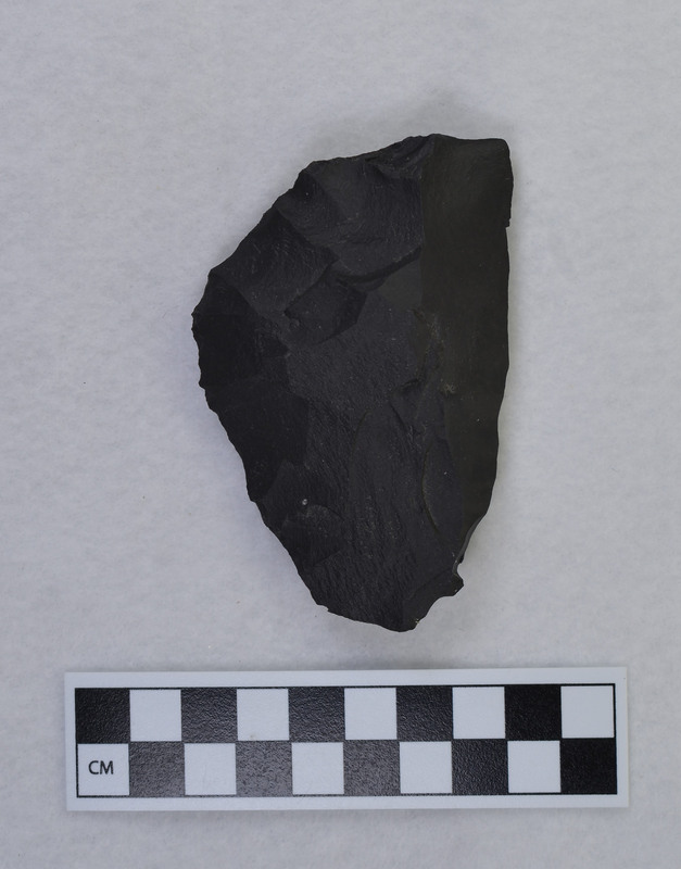 A Shirataki core made by Tusgio Matsuzawa. The core shows removal of ski spall.