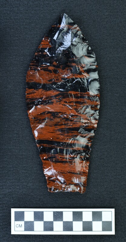 Percussion, made from large flake