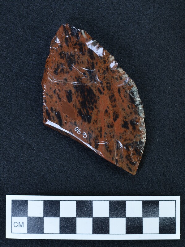 Broken from end shock, mends w/Ce.91