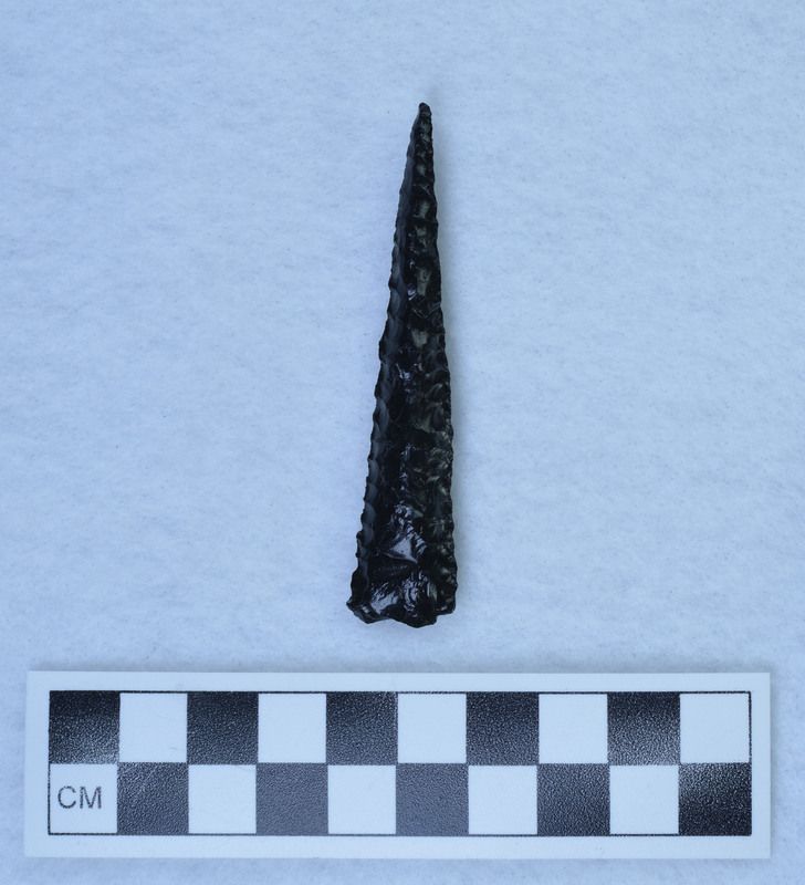 Steep collateral flaking, Looks more like ignimbrite. (DHC)