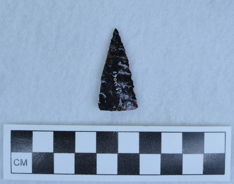 Broken tip, early experiment, assoc. w/Ce.4014