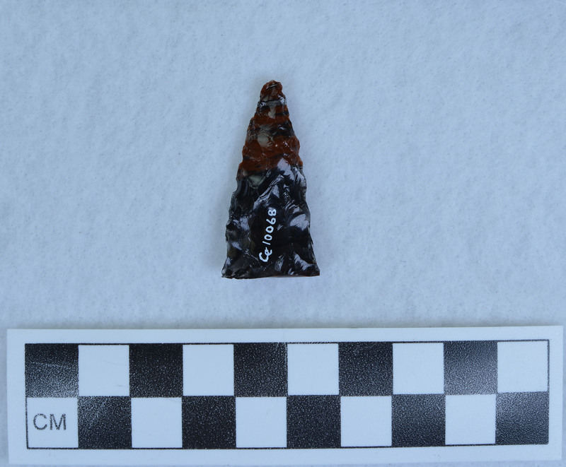 Broken tip, early experiment, assoc. w/Ce.4014