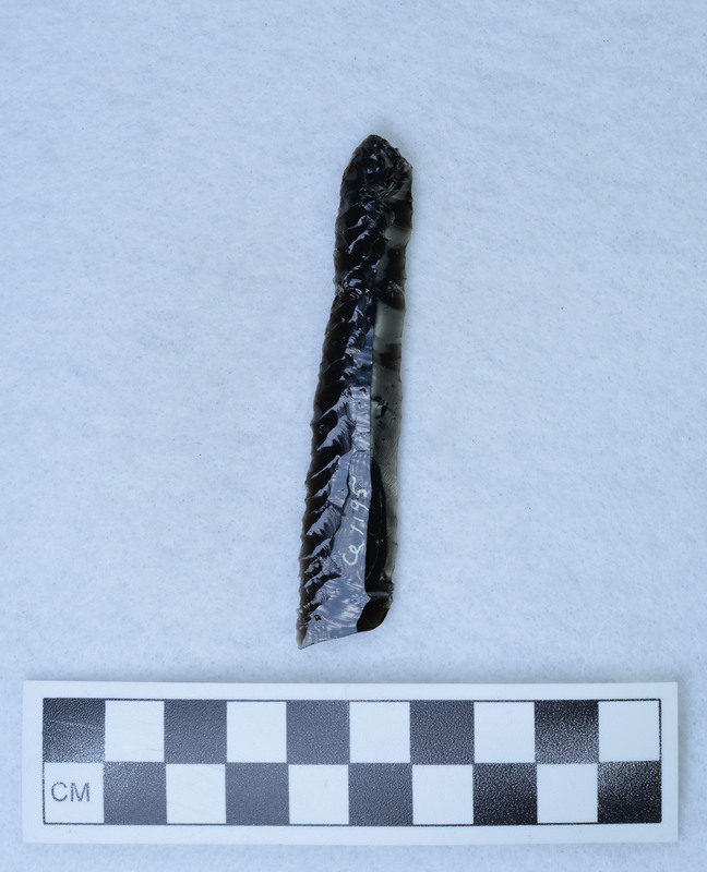 Pressure flaked, prismatic, Titmus technique