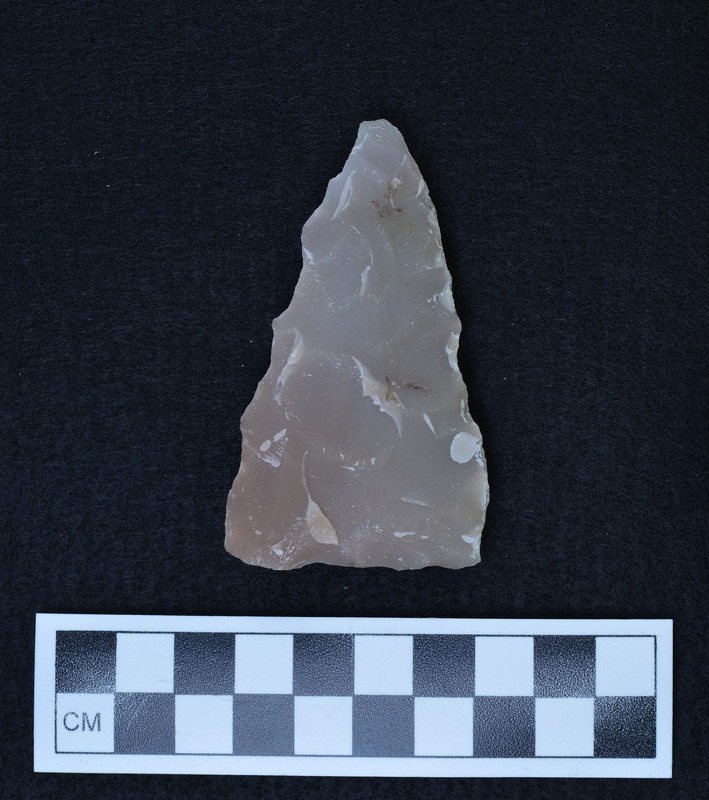 Percussion, made from flake