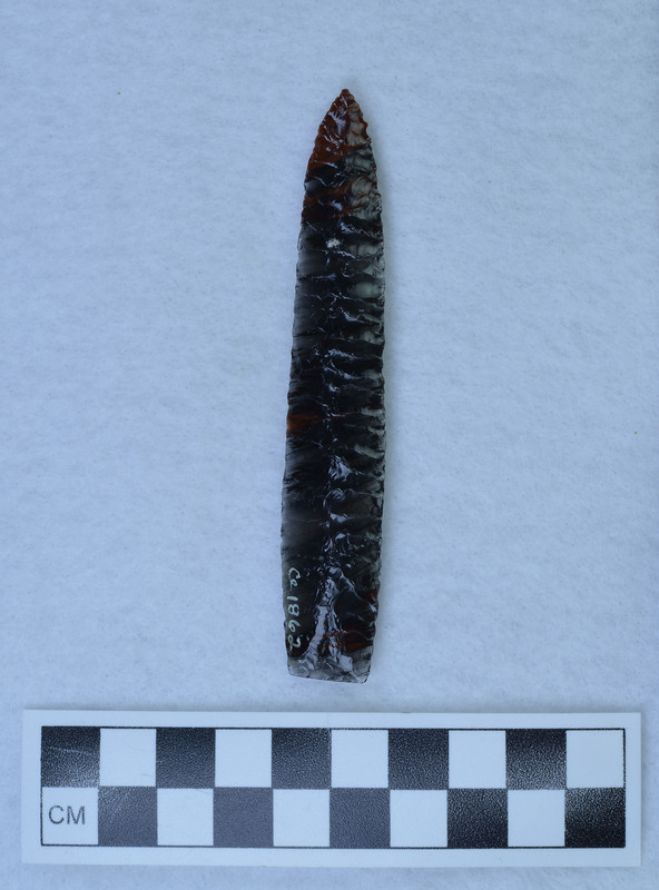 Eden, collateral flaking terminating at centerline