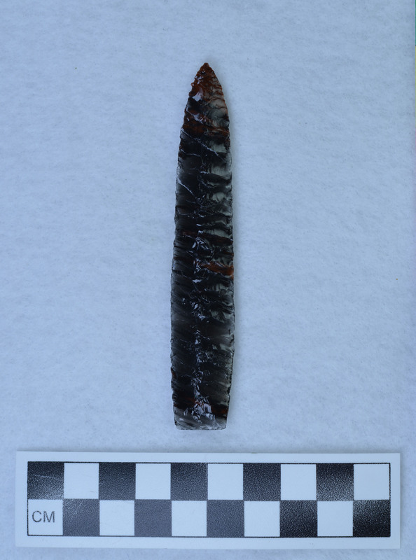 Eden, collateral flaking terminating at centerline