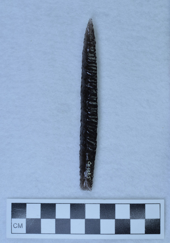 Collateral flaking to midline, similar to Eden