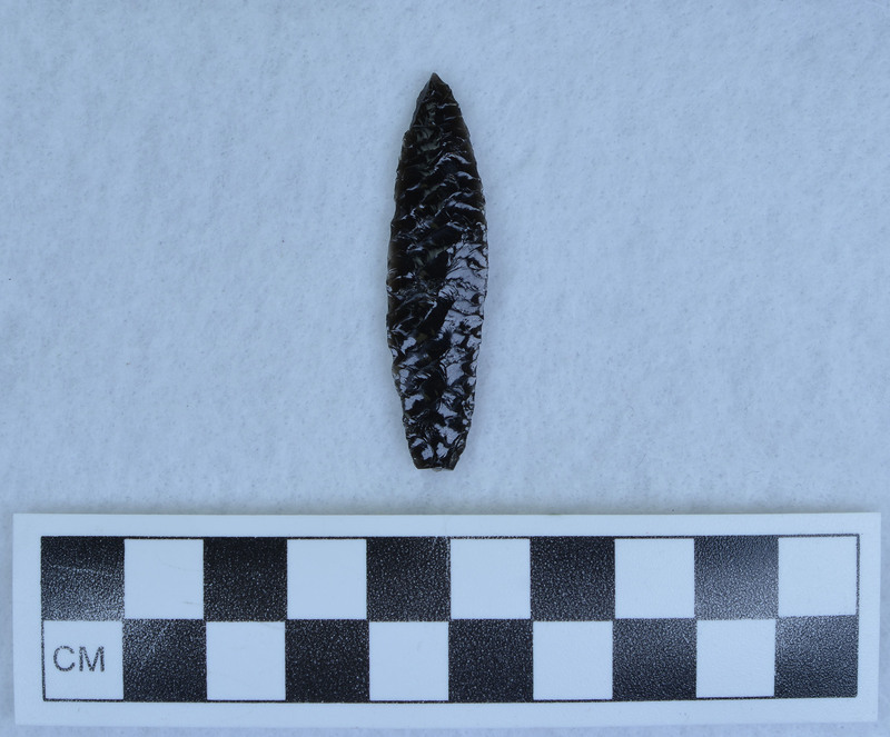 Parallel oblique chevron flaking