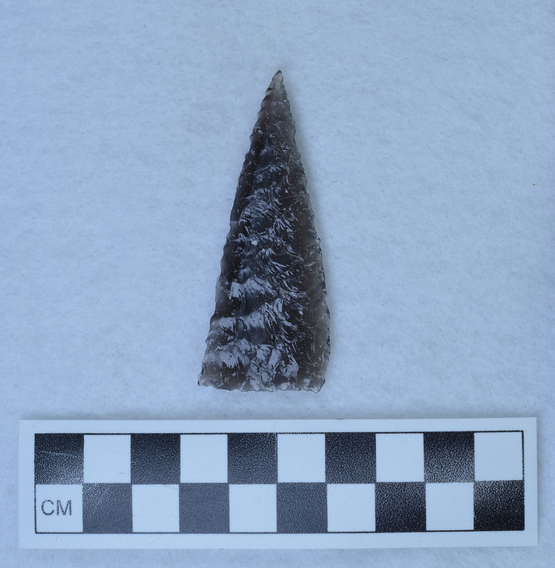 Haskett, collateral flaking around base and sides