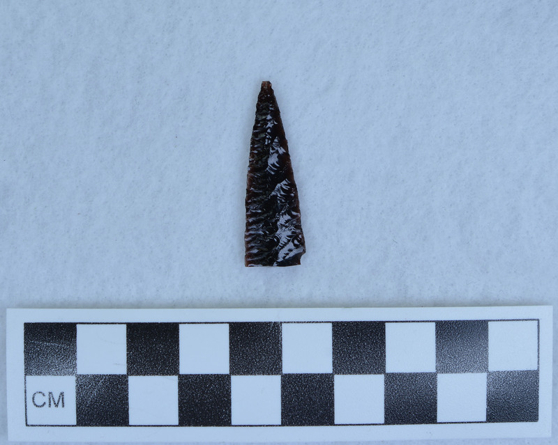 Extremely narrow parallel diagonal flaking