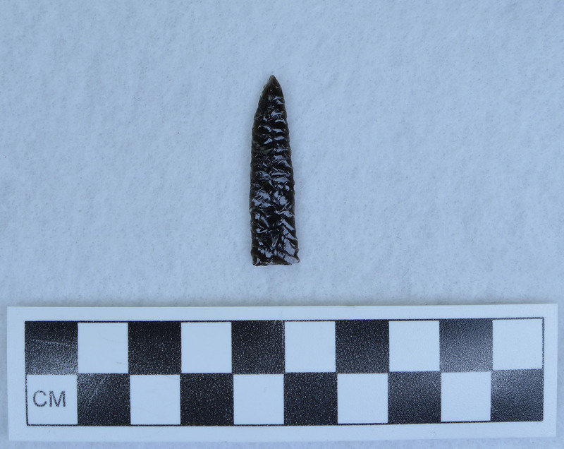 Very narrow parallel diagonal flaking