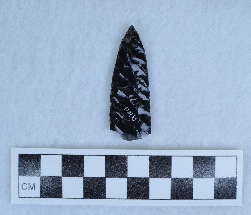 Broken at midsection