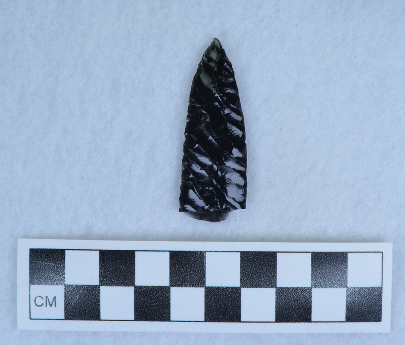 Broken at midsection