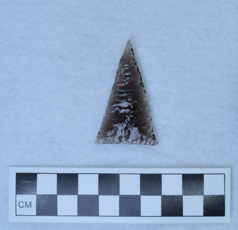 Titmus technique of holding, parallel flaked