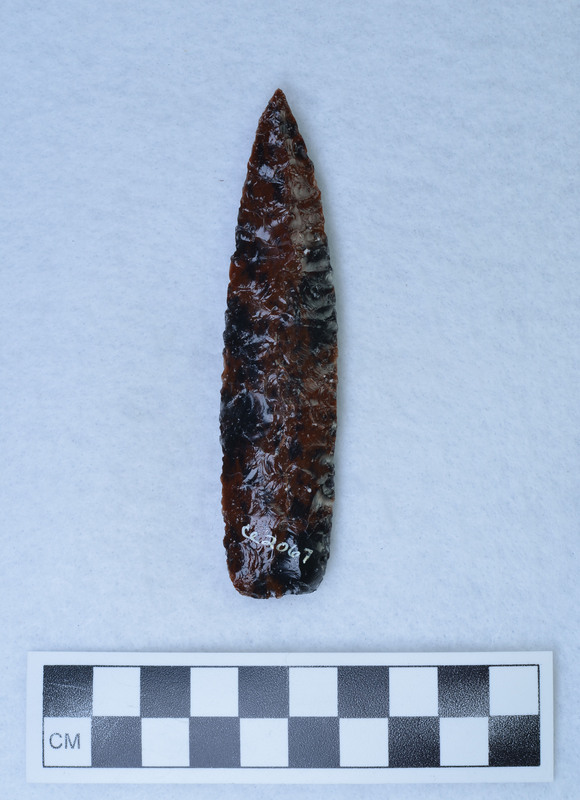 Collateral flaking to midsection