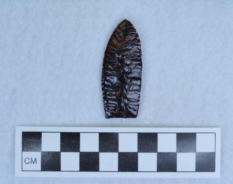 Collateral flaking to midsection