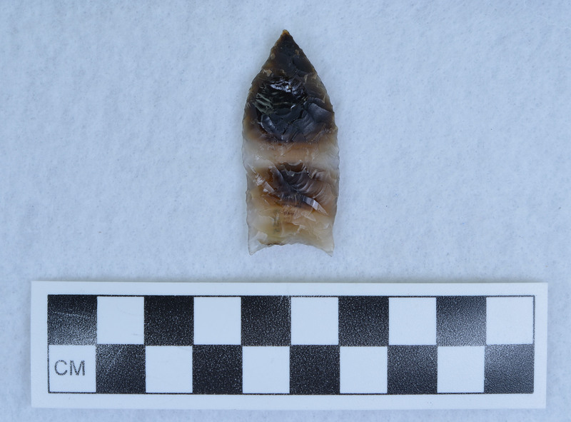 Parallel diagonal flaking