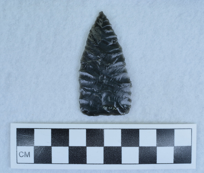 Parallel diagonal flaking