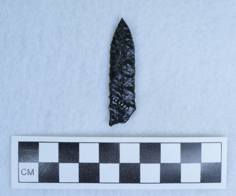 Parallel diagonal flaked to midsection