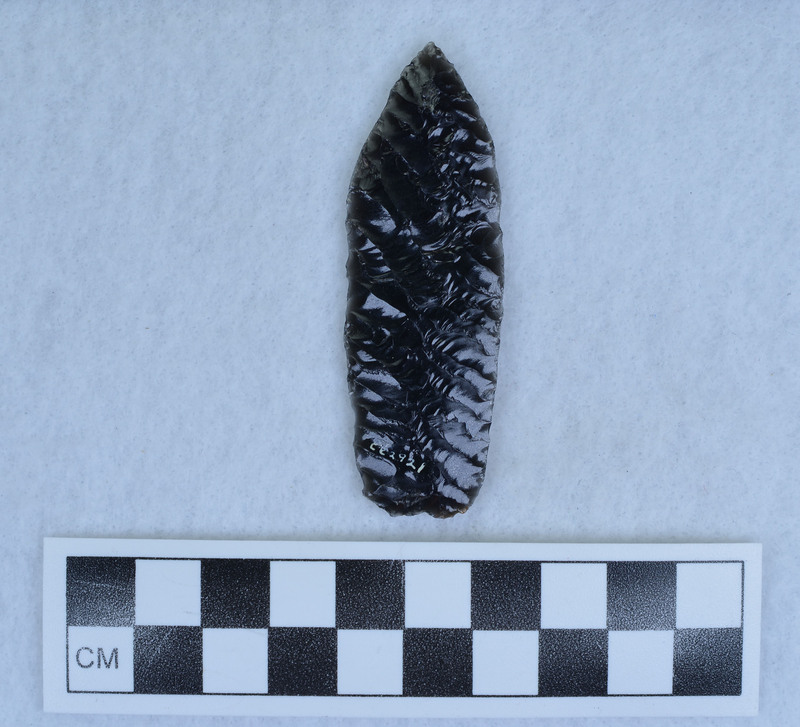 Parallel diagonal flaking