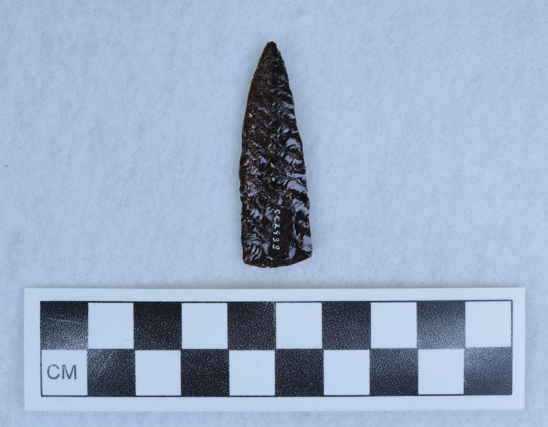 Extremely narrow parallel diagonal flaking