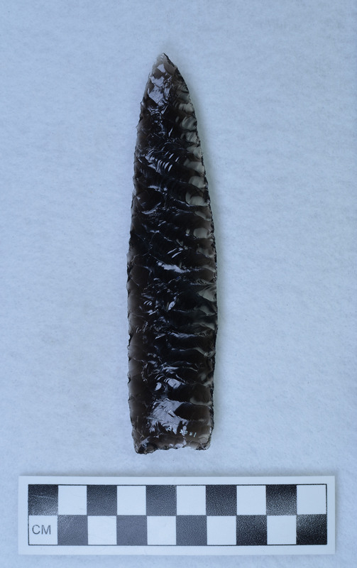 Flakes wide, not very oblique