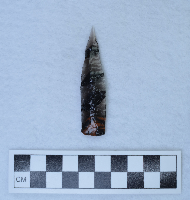 Made on a triangular blade