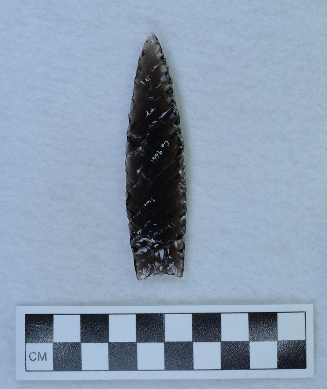 Titmus flaking on 1 side, chevron flaking on other