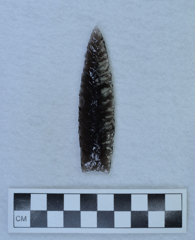 Titmus flaking on 1 side, chevron flaking on other