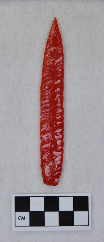 Titmus technique, basal margin ground. Base left unworked.