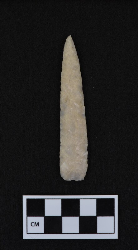 Heat treated, lanceolate style, base thinned