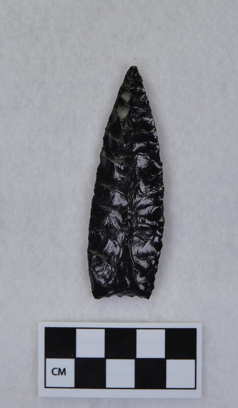 Collateral flaking, lanceolate style