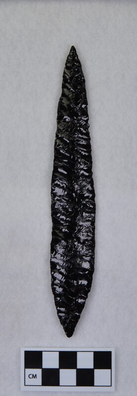 Parallel diagonal flaking, bi-point