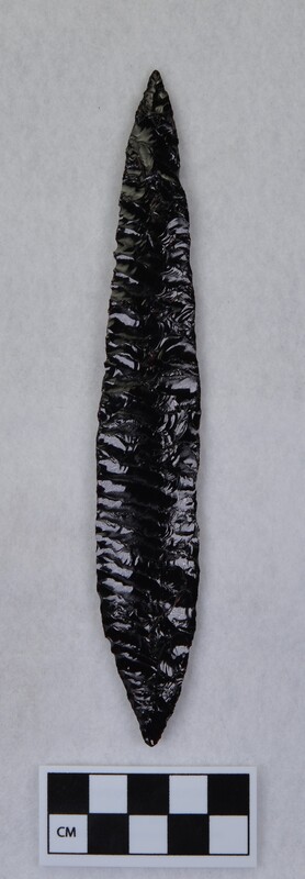 Parallel diagonal flaking, bi-point